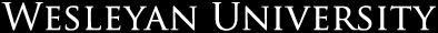 Logo: Wesleyan University
